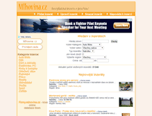 Tablet Screenshot of mlhovina.cz